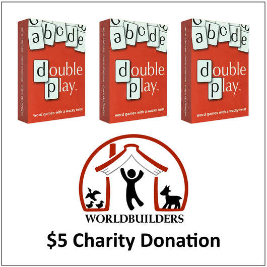 3 boxes of Double Play Cards for $25 including $5 Charity Donation